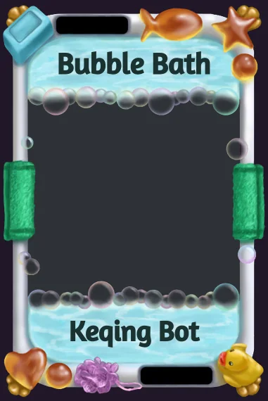 Bubble Bath frame