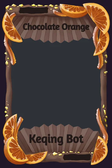 Chocolate Orange frame