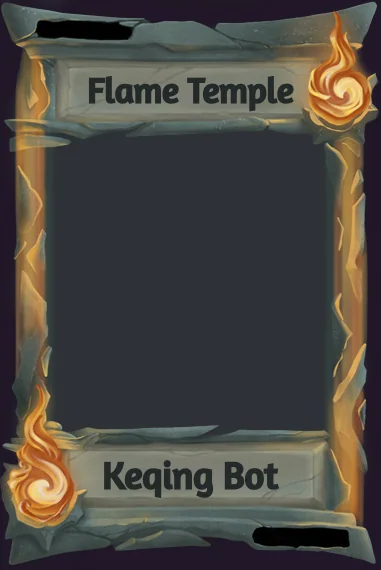 Flame Temple frame