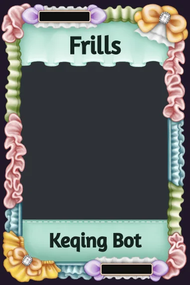 Frills frame