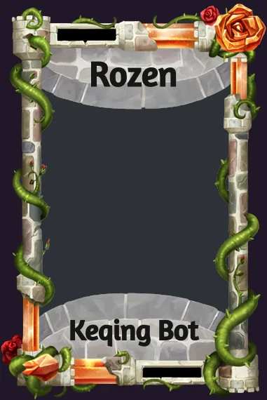 Rozen frame