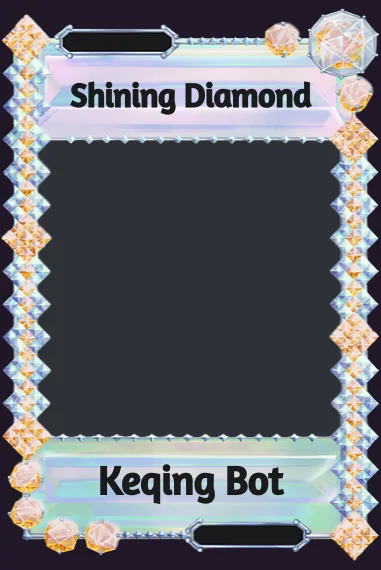 Shining Diamond frame