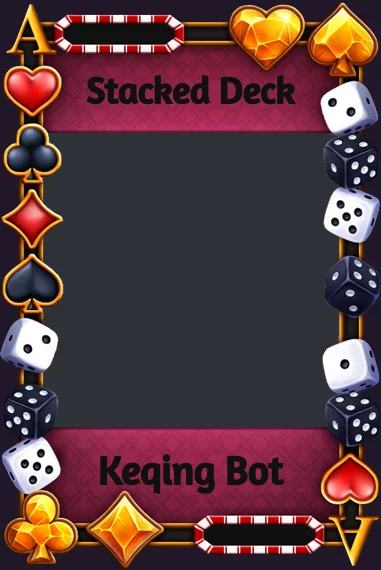 Stacked Deck frame