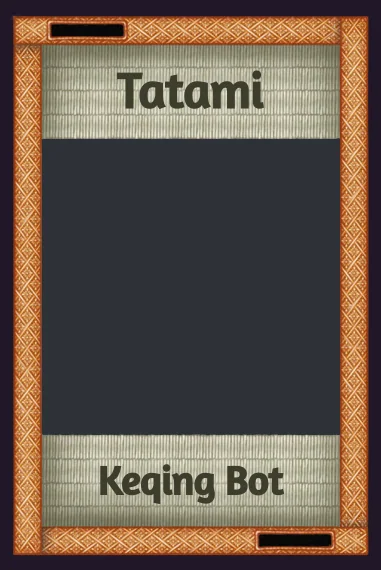 Tatami frame