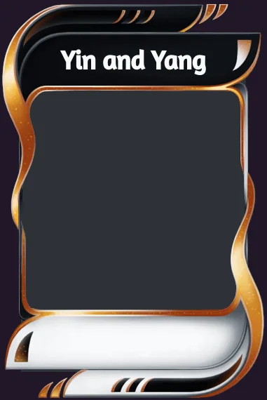 Yin and Yang frame