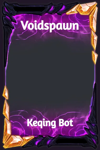 Voidspawn frame