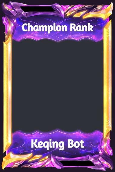 Champion Rank frame