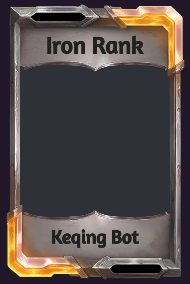 Iron Rank frame