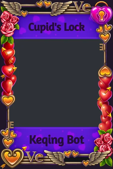 Cupid's Lock frame