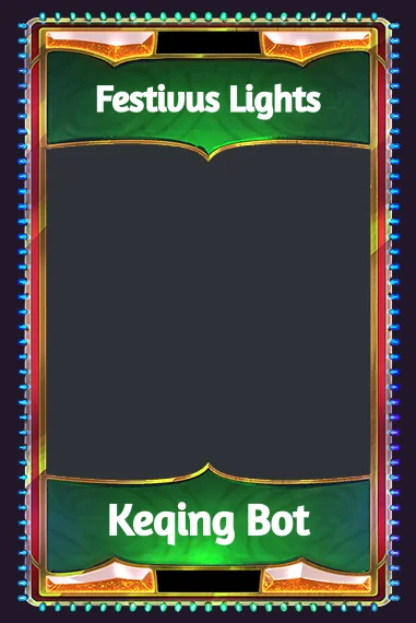 Festivus Lights frame