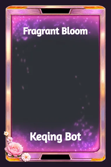 Fragrant Bloom frame