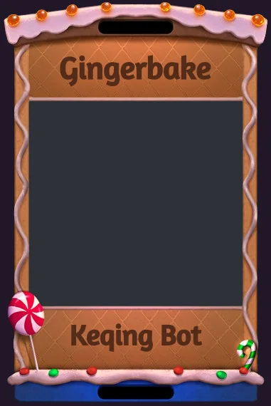 Gingerbake frame