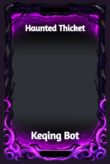 Haunted Thicket frame