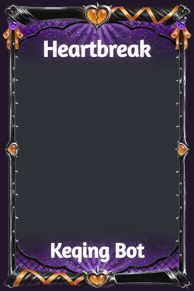Heartbreak frame