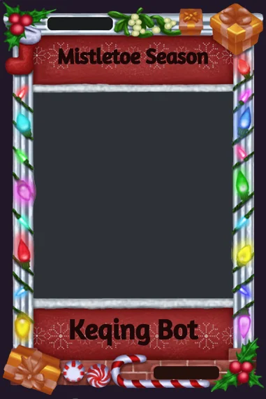Mistletoe Season frame