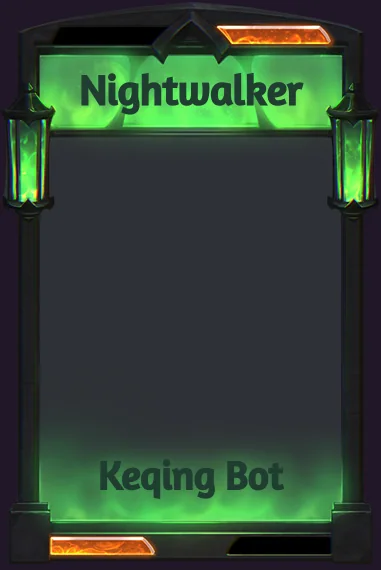 Nightwalker frame