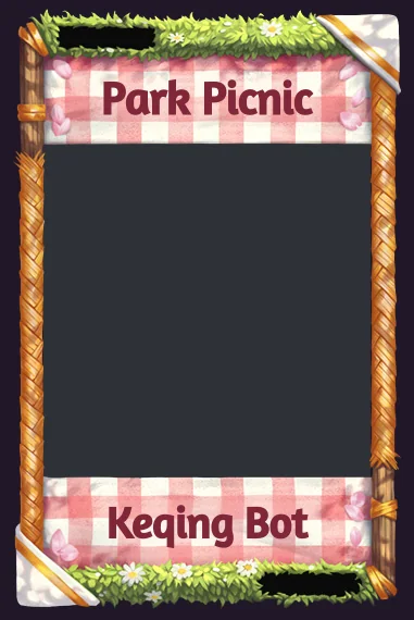Park Picnic frame