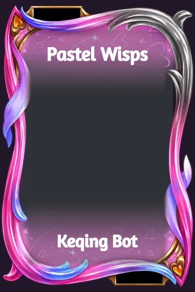 Pastel Wisps frame