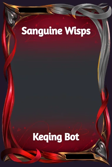 Sanguine Wisps frame