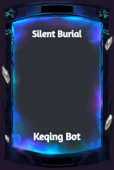 Silent Burial frame