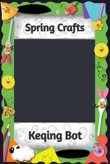 Spring Crafts frame