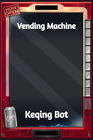 Vending Machine frame