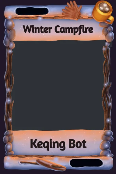 Winter Campfire frame