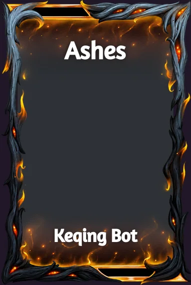 Ashes frame