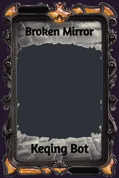Broken Mirror frame
