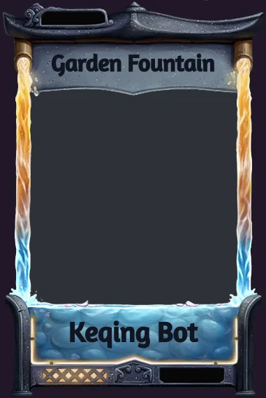 Garden Fountain frame