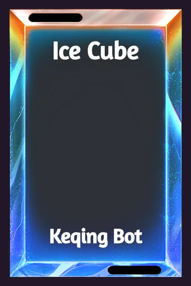 Ice Cube frame