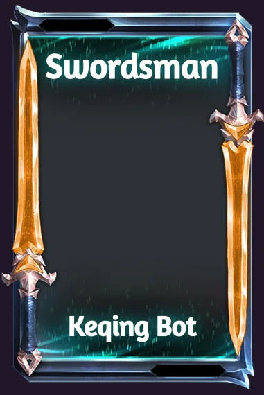 Swordsman frame