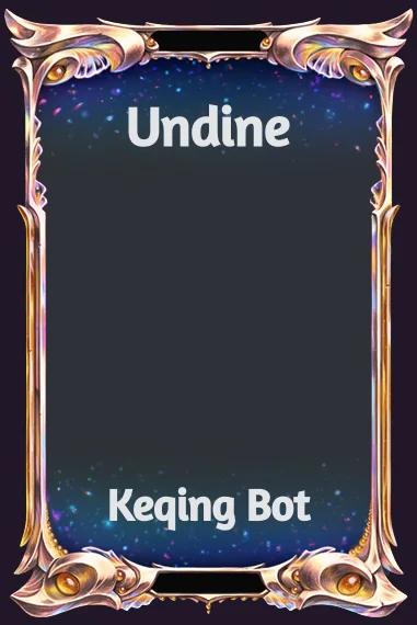 Undine frame